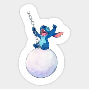 Wrecking Ball Stitch Sticker